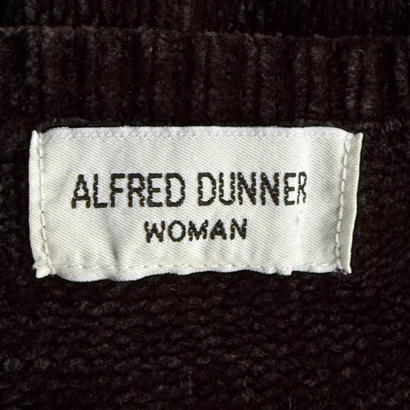 Alfred Dunner Sweater Womens 2X Black Patchwork Floral Embroidered Beaded Lined - Picture 5 of 8